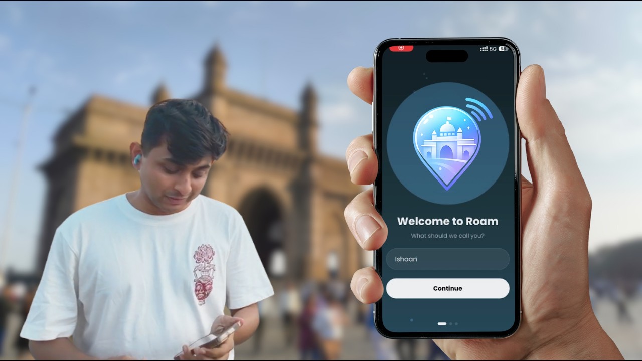 Roam: AI Tour Guide preview